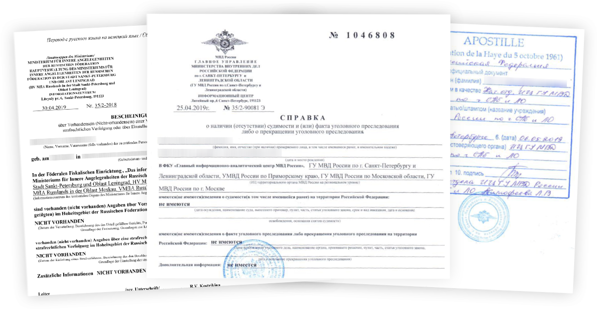 Criminal Record Certificates